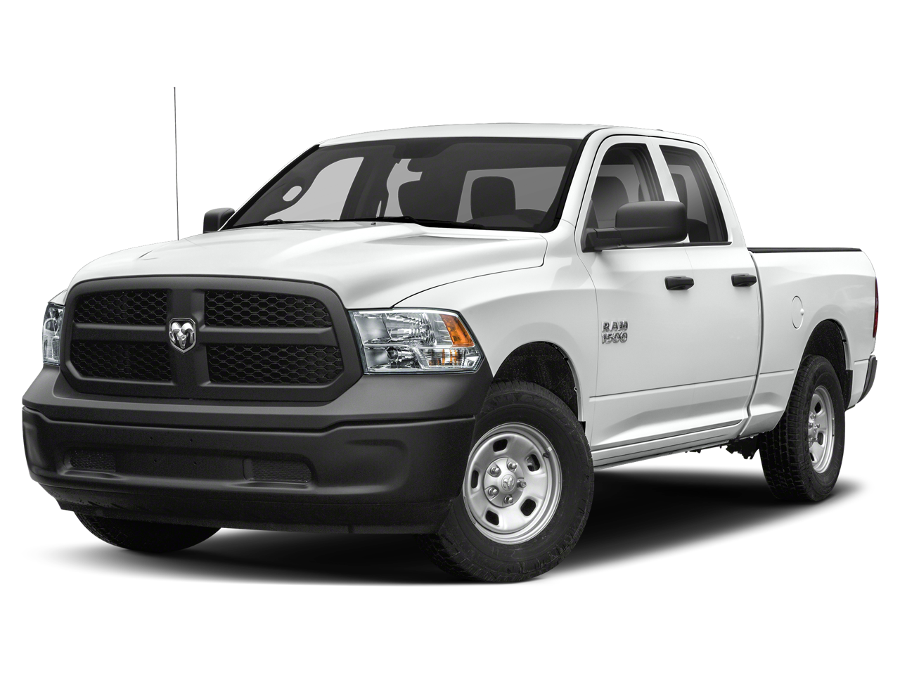 2022 RAM 1500 Classic Tradesman in Bright White Clearcoat — front three-quarter view