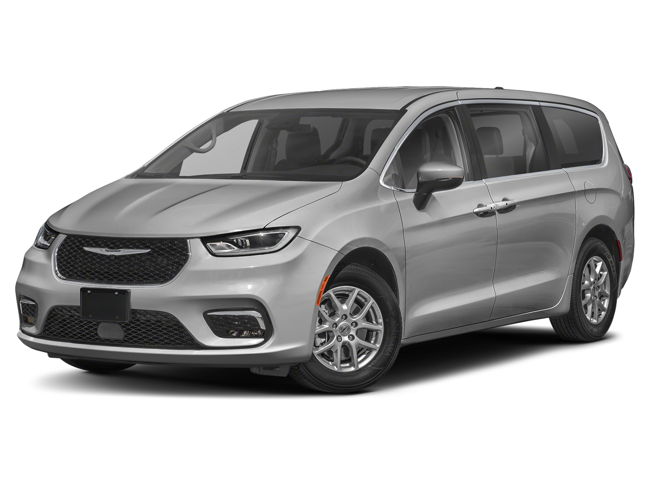 2023 Chrysler Pacifica Touring L in Ceramic Gray Clearcoat — front three-quarter view