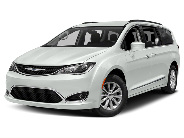 2018 Chrysler Pacifica Limited in Bright White Clearcoat — front three-quarter view