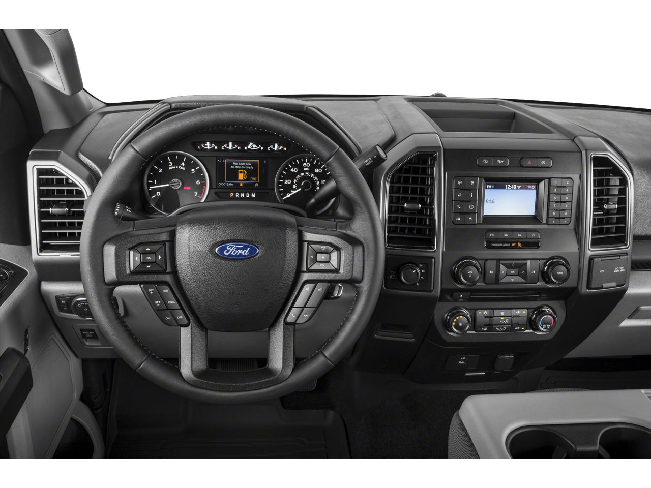 2019 Ford F-150 — interior view