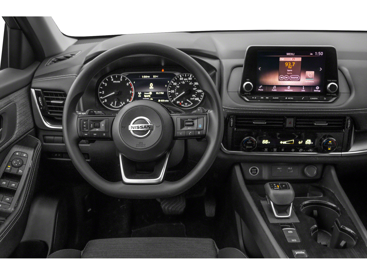 2023 Nissan Rogue — interior view