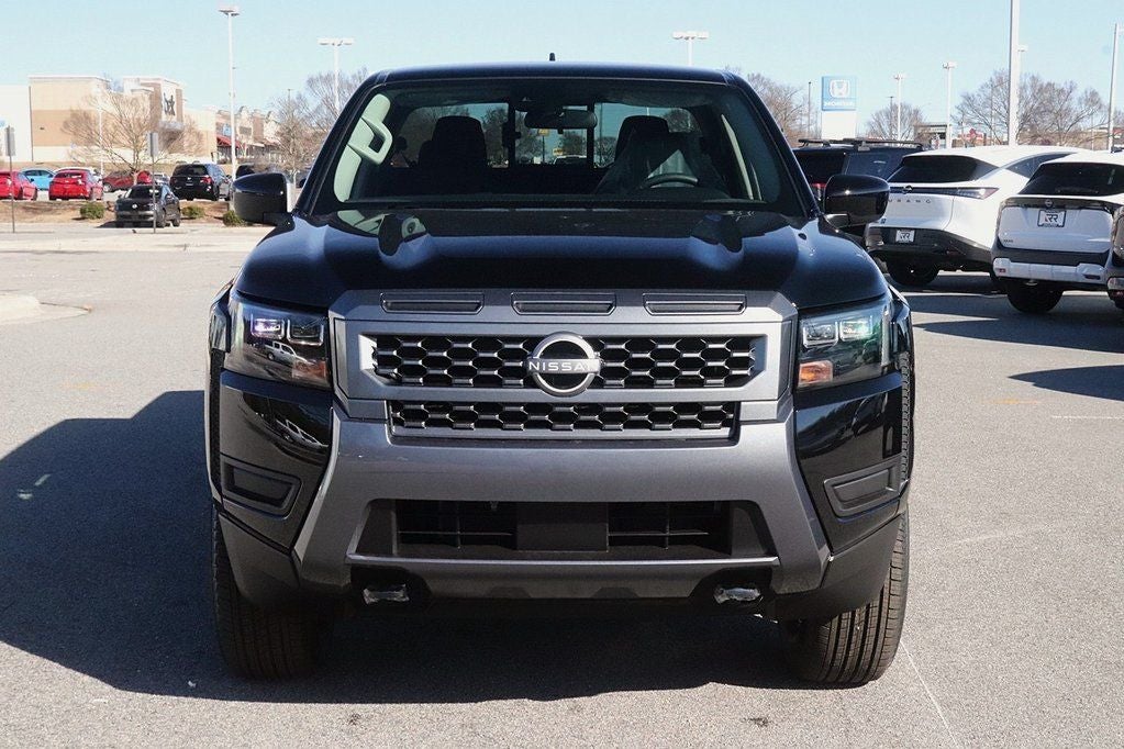 2026 Nissan Frontier — rear three-quarter view
