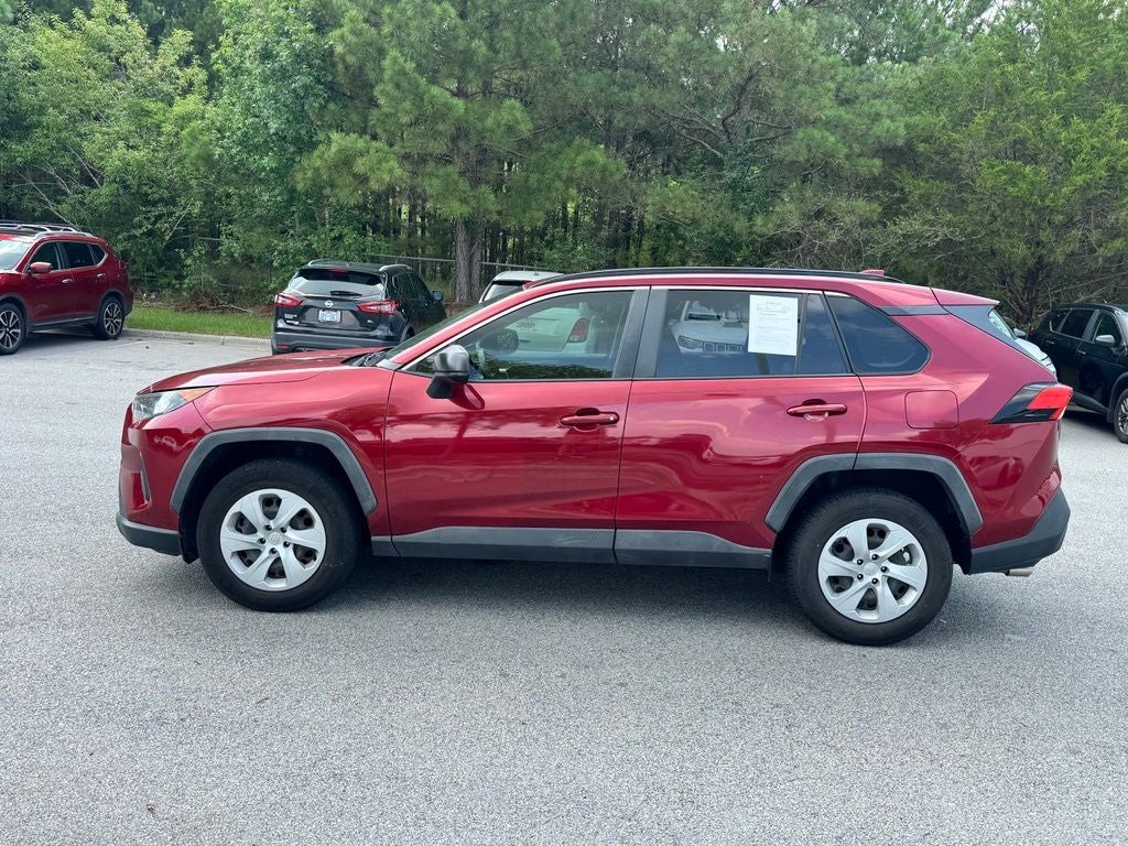 2019 Toyota RAV4 — rear three-quarter view