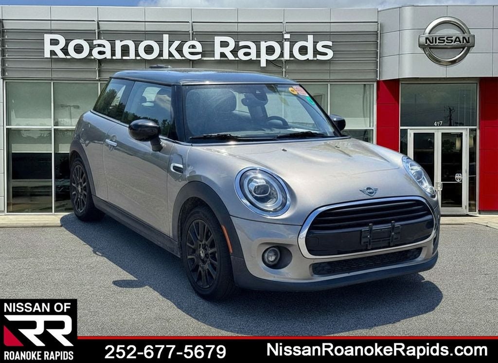 2020 MINI Cooper Cooper in Silver Metallic — front three-quarter view